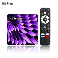 Boîtier TV intelligent HS86 Pro 14 Android 14, 2 Go de RAM, 16 Go de ROM, processeur quadricœur RK3518, 4K, WiFi6, BT5.4, lecteur multimédia