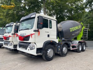 Camión Mezclador de Concreto Sinotruk HOWO 375hp 8x4, Camión Mezclador de Concreto Sinotruk Howo 10cbm 12cbm - Product Image 2