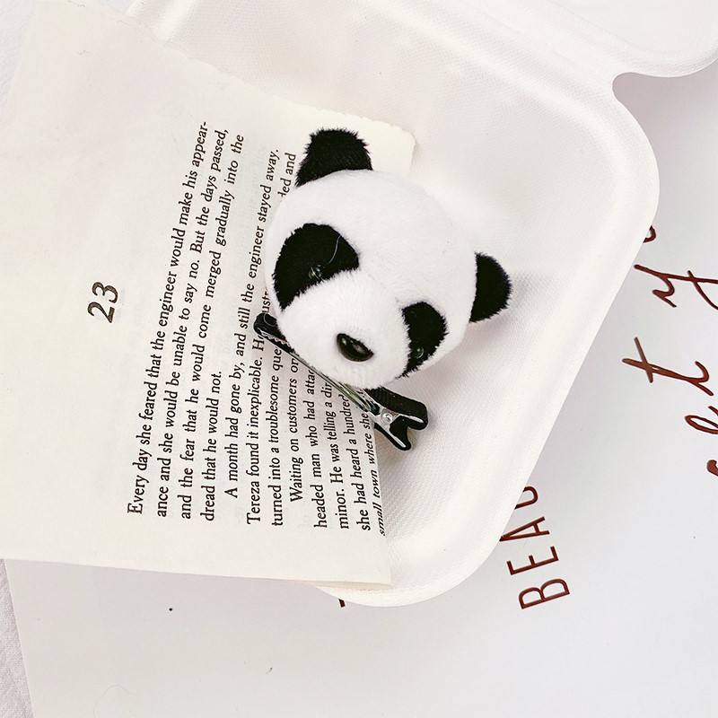 Cartoon Panda Cute Headwear Party Hair Band Stereo Doll Panda Hair Doll Gifts Hair Accessories