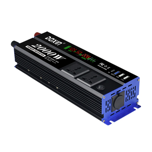 อินเวอร์เตอร์ไฟฟ้า1000W 12V/24V ระบุอัตโนมัติเป็น220V สำหรับเครื่องใช้ไฟฟ้าในบ้านตัวแปลงไฟ800W กำลังไฟสูงสุด2000W - Product Image 3