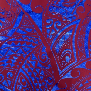 HL 100% Polyester Tissu Samoa <span class=keywords><strong>Polynésien</strong></span> Magnifique Tribal Hawaïen Effets de Bronzage à Feuille pour Vêtements Imprimés pour Filles - Product Image 3