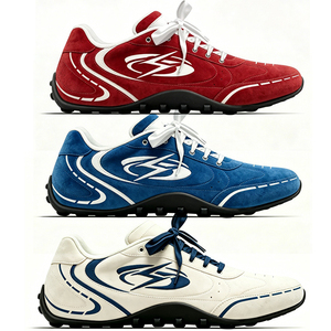 Chaussures de sport pour hommes en daim antidérapant de haute qualité, design personnalisé, fabriquées en Chine, pour la vente en gros - Product Image 2