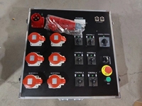 Palan électrique d'étape de 500kg IP66 220V/380V/440V palan à chaîne électrique de moteur d'étape de botte