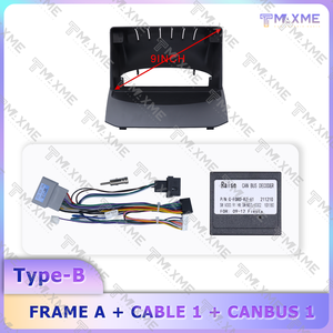 Cadre de tableau de bord de voiture Maisimei 9 pouces pour Ford <span class=keywords><strong>Fiesta</strong></span> 2009-2014, installation portable, façade en plastique pour autoradio DVD - Product Image 5