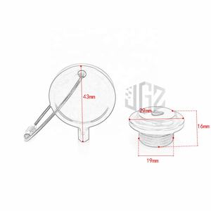 Cubierta de Bloqueo de Llave de Seguridad para Motocicleta, Tapón de Drenaje Antirrobo con Tornillo de Aceite CNC para SUZUKI, 125, DL250, <span class=keywords><strong>GSR</strong></span> 400, <span class=keywords><strong>600</strong></span>, 750, SV650, RV, 200 - Product Image 6