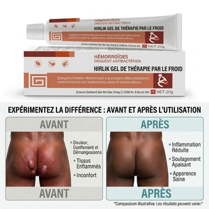 YanHe YHZCG-001 Crema Anti-Hemorroidal Original de Alta Eficacia con Hierbas Naturales <span class=keywords><strong>Internas</strong></span> <span class=keywords><strong>y</strong></span> <span class=keywords><strong>Externas</strong></span> para la Eliminación de <span class=keywords><strong>Hemorroides</strong></span>, Certificación CE 2 - Product Image 1