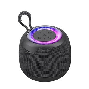 USAMS 2025 nuevo Mini altavoz Bluetooth portátil inalámbrico recargable con LED RGB alimentado por altavoces de plástico ABS hechos a batería - Product Image 4