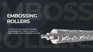 Rouleau de gaufrage en papier métallique en acier durable d'une capacité de 70 kg à vendre Service de traitement de qualité, y compris la découpe - Product Image 2