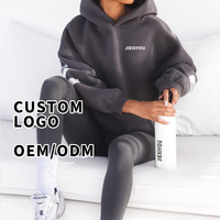 Haute qualité surdimensionné 80 Coton 20 Polyester Sherpa polaire 3d sweat à capuche imprimé pour les femmes Performance Gym sweat à capuche sweats