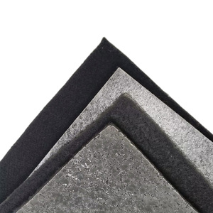 Isolation acoustique intérieure de voiture, imperméable, respirante, tissu microfibre 100% polyester à points, uni, pour haut-parleur, caisson de basses - Product Image 1