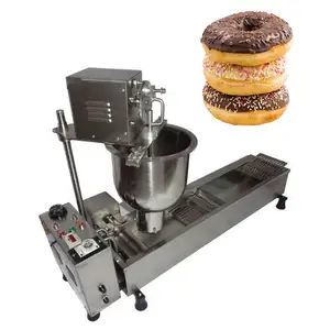 Original factory donut maker machine full operation continuous frying machine donuts conveyor with best price