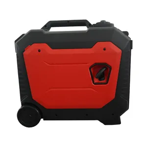 슈퍼 조용한 220v 50hz 5000w 5kw 4000W 4kw 캠핑 용 가솔린 발전기 인버터 발전기 - Product Image 6