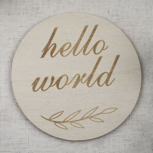 Set di Blocchi in Legno TK per Carte di <span class=keywords><strong>Nascita</strong></span> e Traguardi del <span class=keywords><strong>Neonato</strong></span> - Uso Quotidiano, Incisione Personalizzata Disponibile - Product Image 5