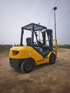 Montacargas Diésel Komatsu FD30T-17 Usado Original de 3 Toneladas en Excelentes Condiciones de Funcionamiento, Precio Competitivo en Venta - Product Image 3