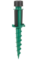 Nouveau Jardin Camping En Plein Air En Plastique Dur Parapluie Piquet Plage Ancre Sable Spike