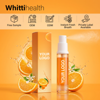 Perfume Bucal en Spray, Aroma para Antes del Beso, Refrescante, con Menta y Hierbabuena, para un Aliento Fresco, Tratamiento Bucal