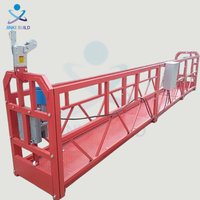 Plate-forme suspendue durable de nettoyage de vitres d'alliage d'aluminium de fabricant de la CE Chine ZLP630 ZLP800 ZLP1000