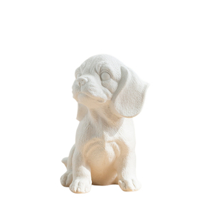 Guci Kremasi Abu Hewan Peliharaan, Peti Kenangan Anjing, Keramik, Kenang-kenangan Pemakaman Modern, Bentuk Persegi Panjang, Ramah Lingkungan, Kapasitas Besar, Hewan Kecil - Product Image 3