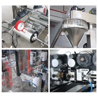 Machine de collage de sachets de film VFFS automatique haute productivité facile à utiliser pour la farine de blé, le café instantané et les produits de lavage