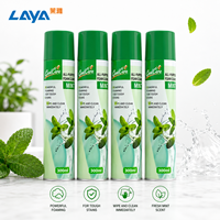 Spray désodorisant parfum menthe, nettoyant mousse aérosol multi-usages, désodorisant voiture, dégraissant professionnel OEM