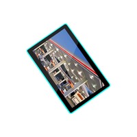 Tablette Android 11 avec écran tactile de 15,6 pouces et barre lumineuse LED, tablette de point de vente pour la commande automatique