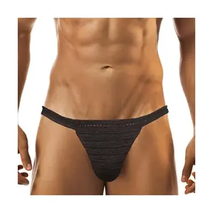 Summer Beach Sexy Knitted G- String Swimsuit Solid Color Hand Crochet Sexy Mini Bikini thong underwear men