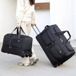 Bolsas <span class=keywords><strong>de</strong></span> <span class=keywords><strong>Viaje</strong></span> Deportivas <span class=keywords><strong>con</strong></span> <span class=keywords><strong>Ruedas</strong></span>, Bolsa <span class=keywords><strong>de</strong></span> Lona <span class=keywords><strong>con</strong></span> <span class=keywords><strong>Ruedas</strong></span> Grande, Bolsa Deportiva <span class=keywords><strong>con</strong></span> Cierre y Diseño Geométrico - Product Image 1