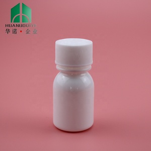 30ml PP White Bottle Packaging HDPE Plastic 1OZ PE Screen Printing Screw Cap Customized Silkscreen Print Meidical Packaging HN