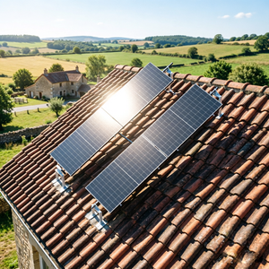 Rastreador Solar Modular de un Solo Eje, Económico, para Techos Inclinados, Compatible con Todos los Módulos Fotovoltaicos, Garantía de 10 Años, Se Aceptan OEM y ODM - Product Image 1