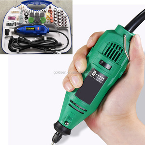TOLHIT 110V 220V 211PCs 135W Velocidad Variable <span class=keywords><strong>Dremel</strong></span> Flex Shaft Driver Drill Mini Grinder Portable Electric Power Rotary Tool Kit - Product Image 6