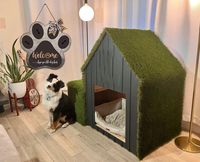 Bienvenue j'espère que vous aimez les chiens signe pour porte d'entrée chiot panneau mural suspendu en bois Plaques murales en forme de patte signe de bienvenue