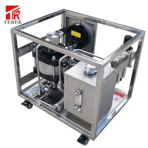 Pompe à eau de pressurisation huile hydraulique unité de test de pression 250 <span class=keywords><strong>psi</strong></span> avec manomètre de précision - Product Image 3