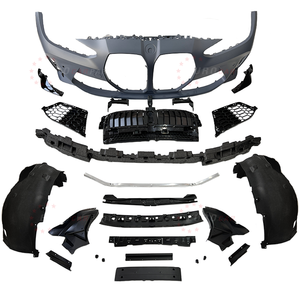 Paraurti auto per <span class=keywords><strong>BMW</strong></span> 3 <span class=keywords><strong>serie</strong></span> G20 Upgrade a G80 <span class=keywords><strong>1</strong></span> vs1 Style Wide Body Kit faro posteriore diffusore con cappuccio laterale a punta motore - Product Image 4