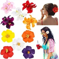 Nouvelle Pince à Cheveux Double Orchidée INS, Accessoire de Mariage Bohème pour Vacances en Bord de Mer, Coiffe Latérale Style Européen et Américain pour Femme