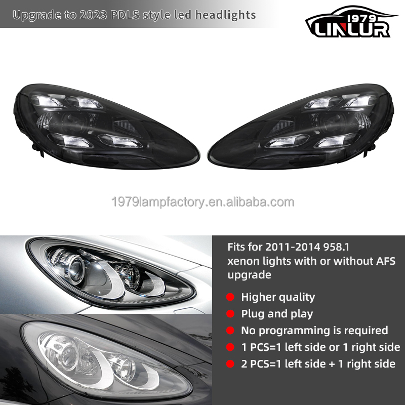 For xenon lights with/without AFS upgrade