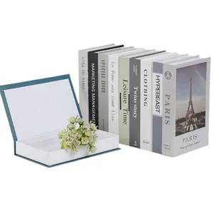 Elegant Custom Design Magnetic Faux Book Shaped Packaging Gift Box Decoration Book Boxes Wholesale