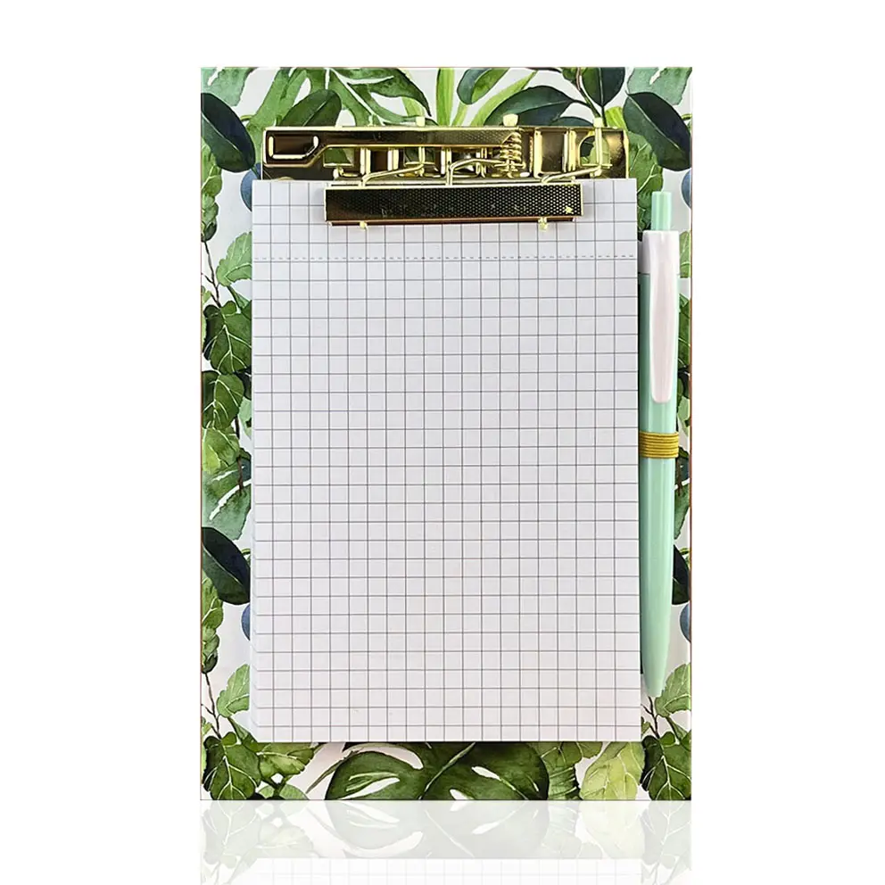 Groothandel A5 A4 Plastic Clip Folio Board Office Letter Pad Klembord Bestand Map
