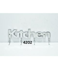 Gancho de pared decorativo de acero inoxidable para cocina, perchero moderno para ropa y llaves, disponible para la venta - Product Image 4