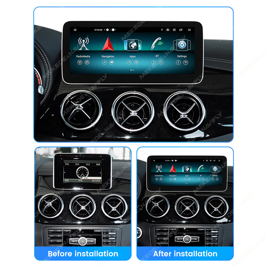 Navifly MNX Car Stereo for Benz B Class - Android 10.25inch
