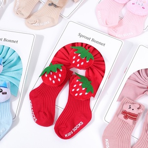 가을과 겨울 두꺼운 니트 면 만화 슈퍼 귀여운 아기 발가락 모자 신생아 여자 남자 양말 세트 - Product Image 4