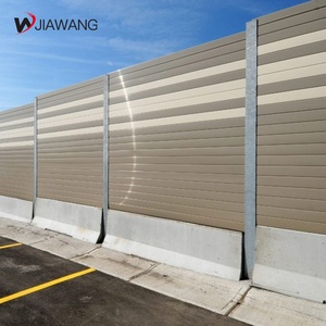 Metal Louvered barreira sadia, resistente à corrosão, redução de ruído para rodovias/pontes/áreas industriais - Product Image 4