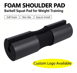 NBR Foam Barbell Shoulder Pad Custom Logo <b>Squat</b> Weightlifting <b>Bar</b> Protector with Storage Bag Gym Fitness <b>Bar</b> Protective Cushion - Product Image 1