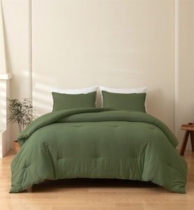 Chất Lượng Cao Mùa Đông <span class=keywords><strong>Comforter</strong></span> Bộ Màu Sắc Rắn <span class=keywords><strong>Comforter</strong></span> Bộ Nữ Hoàng Kích Thước Giường <span class=keywords><strong>Comforter</strong></span> Bộ - Product Image 1