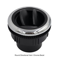 Aérateur d'air directionnel rond CP-0643 pour bus, autocar, camping-car, avec sortie réglable