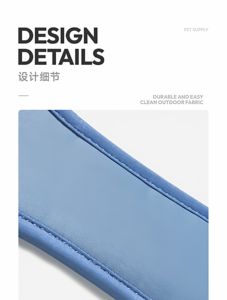 वाटरप्रूफ pvc कुत्ते कॉलर कर्षण रस्सी विरोधी-काटने वाले क्रॉस-बॉर्डर क्रॉस-बॉर्डर क्रॉस-बॉर्डर फोर-पीस सेट और पंड बटन बंद - Product Image 5