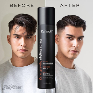Factory Direct 400ml Hair Spray Own Label Design <strong>Hairspray</strong> for Dry Hair Stiff Hold Hair Style Without Damage - Product Image 4