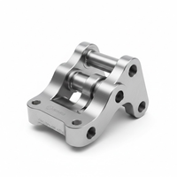 Crochet de remorquage pour camion en aluminium anodisé ENAW-1200, pièce usinée avec précision par CNC, usinage CNC personnalisé