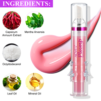 Nouveauté : Huile repulpante pour les lèvres, naturelle, hydratante et nourrissante, gloss repulpant pour les lèvres, maquillage végétalien OEM, cosmétique