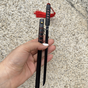 Aleación de zinc personalizado impreso mini katana Mini espada personalizado impreso Anime juguete modelo llavero Anime espada para <span class=keywords><strong>Kakashi</strong></span> - Product Image 4