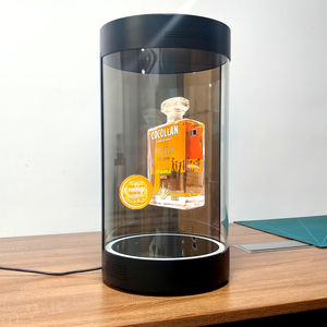 <span class=keywords><strong>Écran</strong></span> de <span class=keywords><strong>projection</strong></span> cylindrique en alliage d'aluminium holographique SMX, prêt à l'emploi, avec télécommande, offrant des effets visuels 3D - Product Image 2